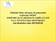 Základní škola Světlá nad Sázavou, Komenského 234, příspěvková organizace