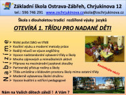 Základní škola Ostrava-Zábřeh, Chrjukinova 12, příspěvková organizace