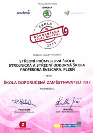 Střední průmyslová škola strojnická a Střední odborná škola profesora Švejcara, Plzeň, Klatovská 109