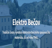 Elektro, výrobní družstvo v Bečově nad Teplou