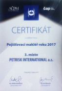 PETRISK INTERNATIONAL - makléřská pojišťovací společnost a.s.